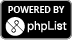 powered by phpList 3.6.6, &copy; phpList ltd